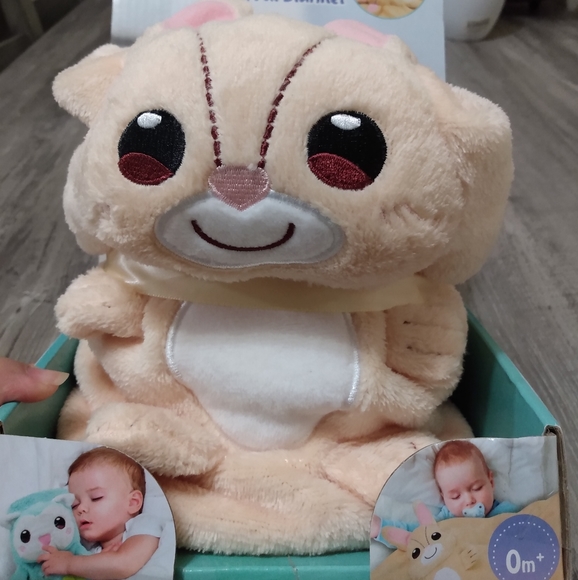 Bunny 3 in 1 Baby Plush Blanket